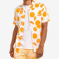 Junk Food Men's Herber Camp Shirt White Size Small
