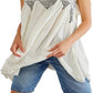 Free People Women's Sea Breeze Tunic Top White Size Large
