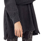 Free People Women's She's A Keeper Mock Neck Top Black Size Large