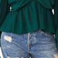 Free People Women's Daia Top Green Size X-Large
