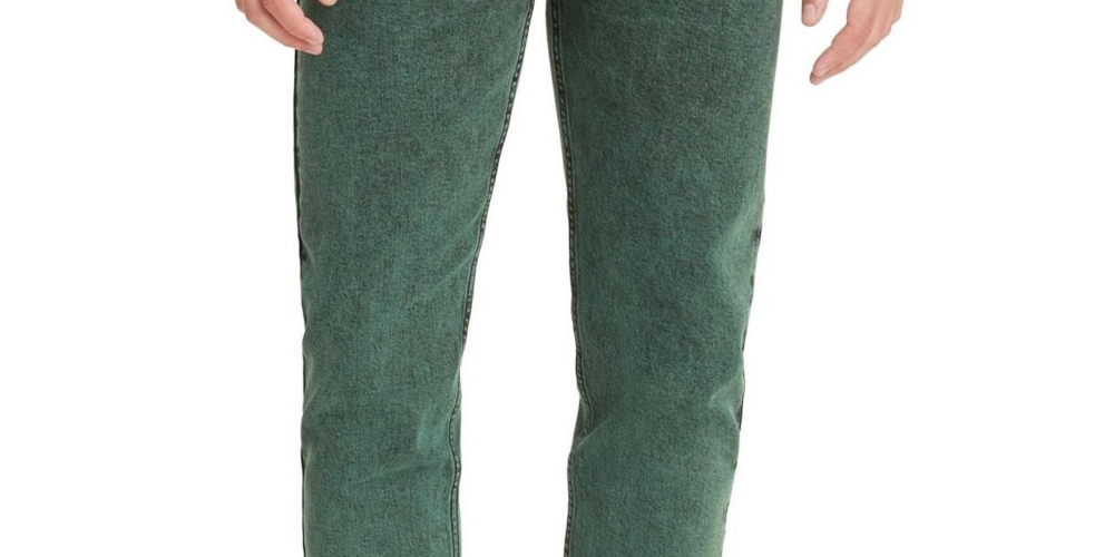 Levi's Men's 512 Slim Taper Fit Jeans -Green Size 31 x 32