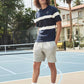 Dockers Men's Sport Shorts Smokestack Heather Gray Size XL