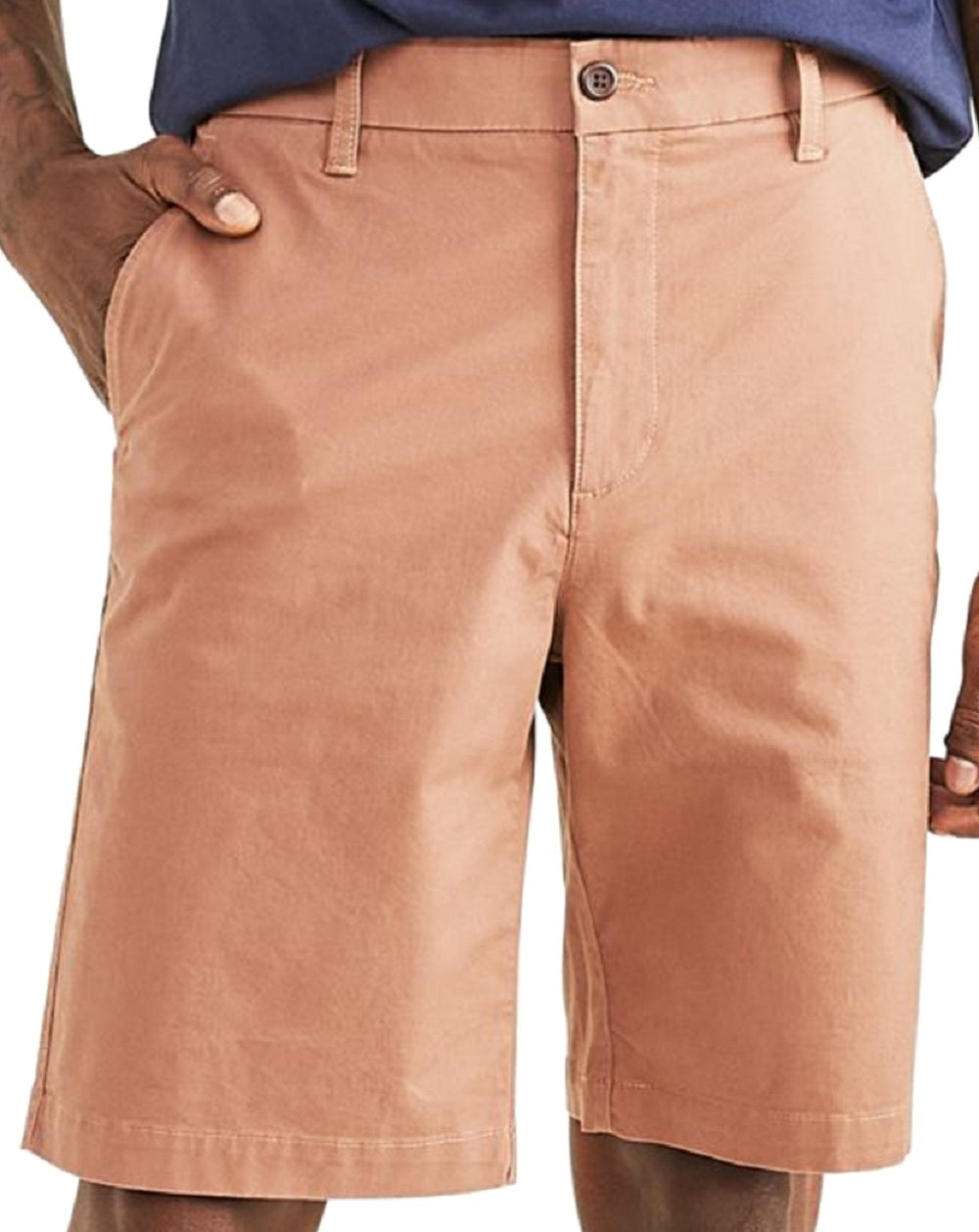 Dockers Men's Ultimate Supreme Flex Stretch Solid Shorts Brown Size 36