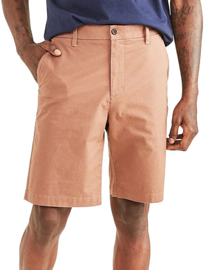 Dockers Men's Ultimate Supreme Flex Stretch Solid Shorts Brown Size 36