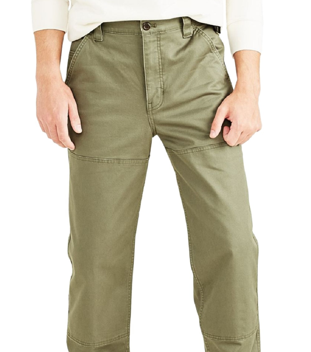 Dockers Men's Straight Fit Smart 360 Tech Stretch Utility Pants Green Size 36X32