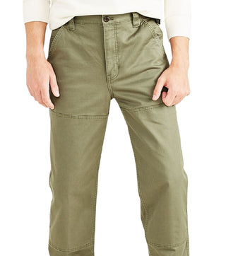 Dockers Men's Straight Fit Smart 360 Tech Stretch Utility Pants Green Size 36X32