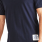 Dockers Men's Regular-Fit Rugby Shirt Blue Size XL