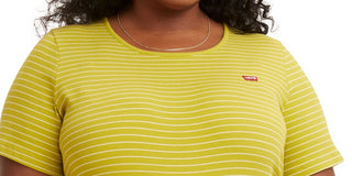 Levi's Women's Short Sleeve Honey T-Shirt Green Size 2X