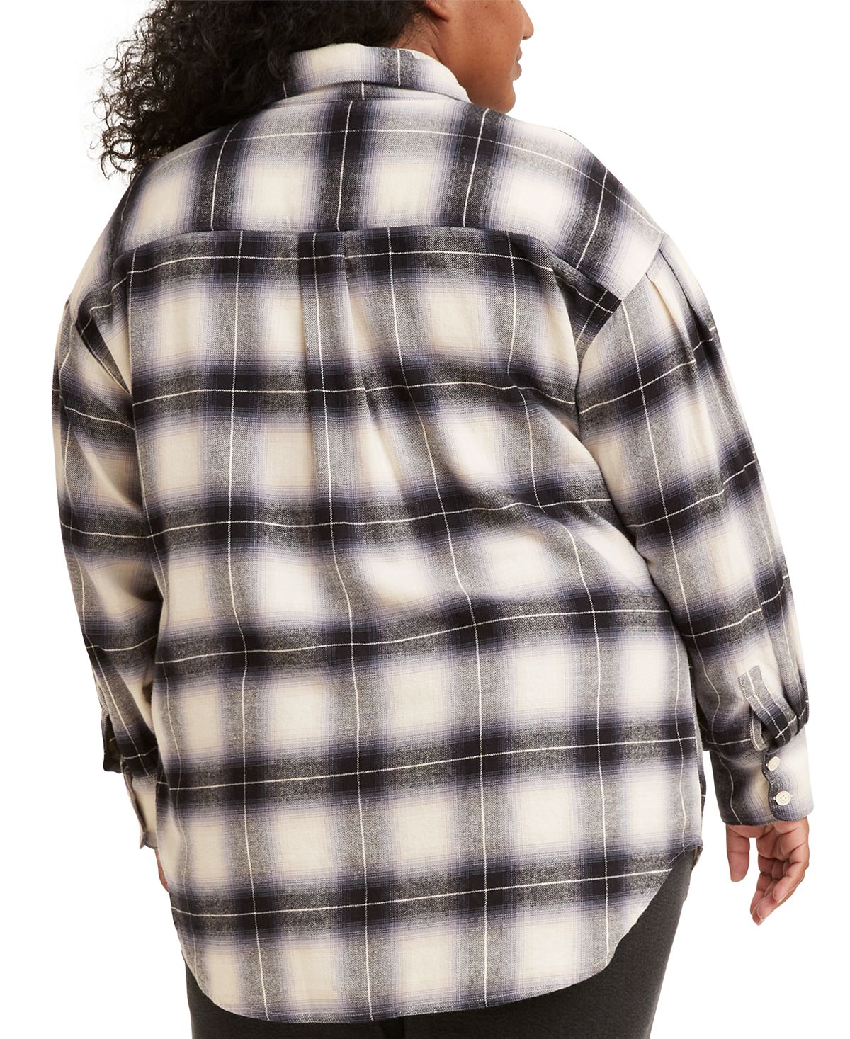 Levi's Women's Cotton Kenna Plaid Shirt Assorted Size 2X