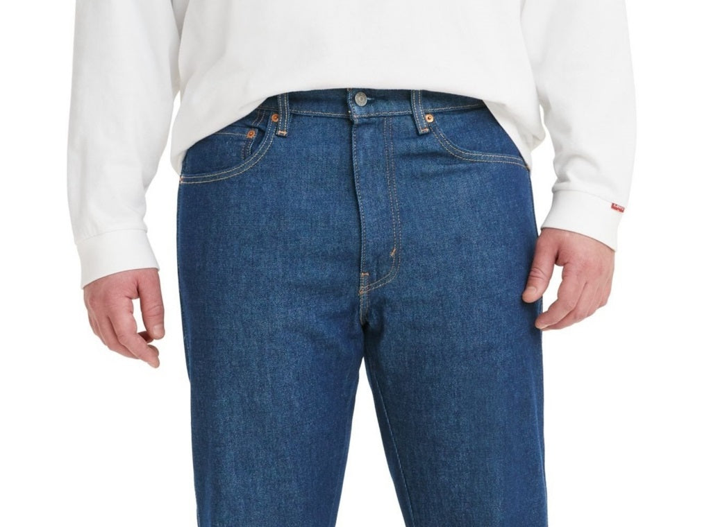 Levi's Men's Western Fit Straight Leg Non Stretch Jeans Blue Size 32X34