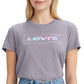 Levi's Women's The Perfect Tee Purple Size Medium