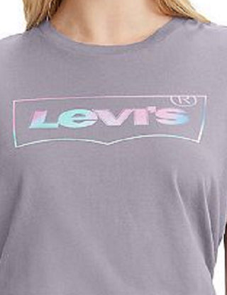 Levi's Women's The Perfect Tee Purple Size Medium
