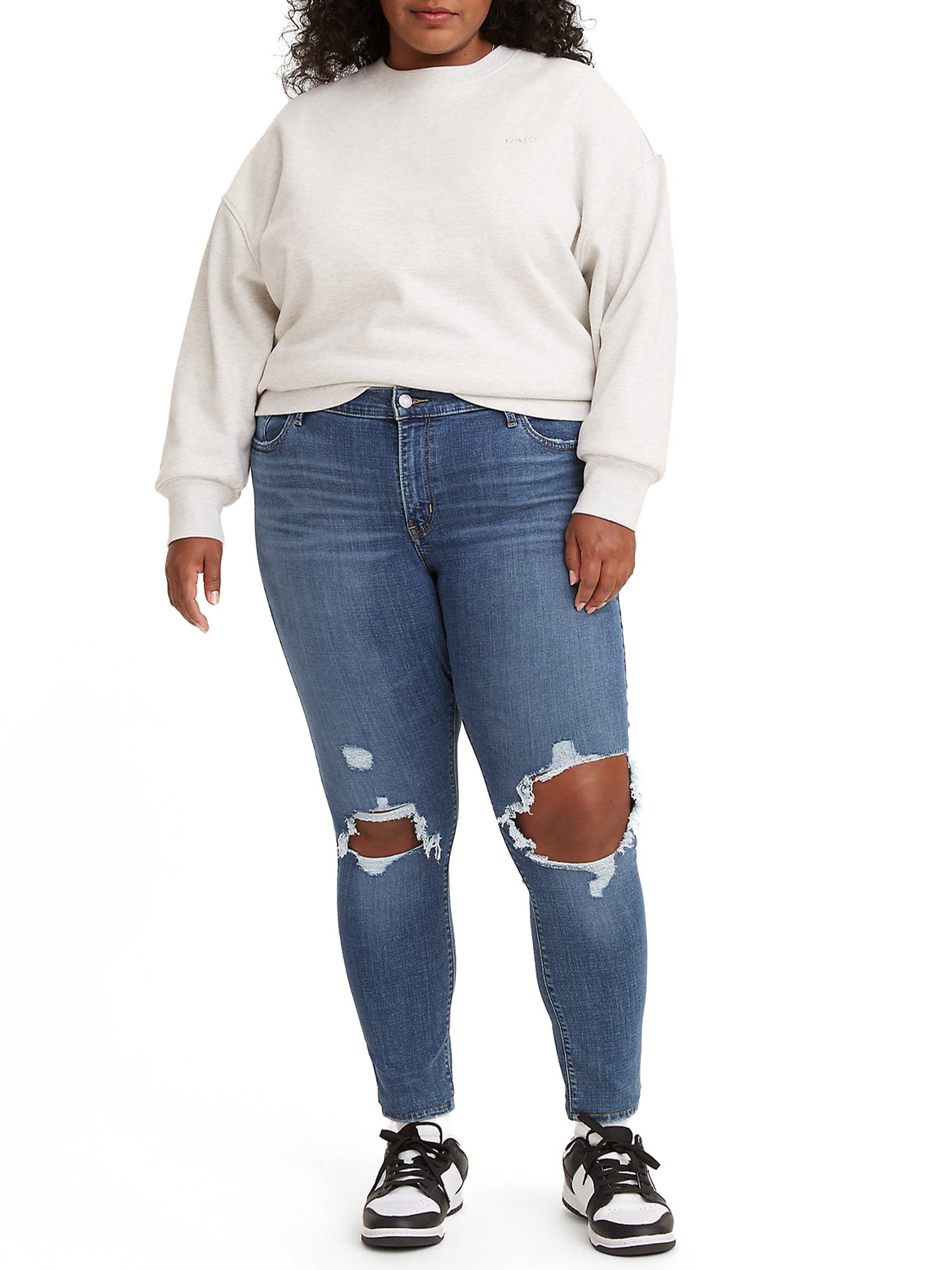 Levi's Women's 711 Skinny Jeans Blue Size 16W