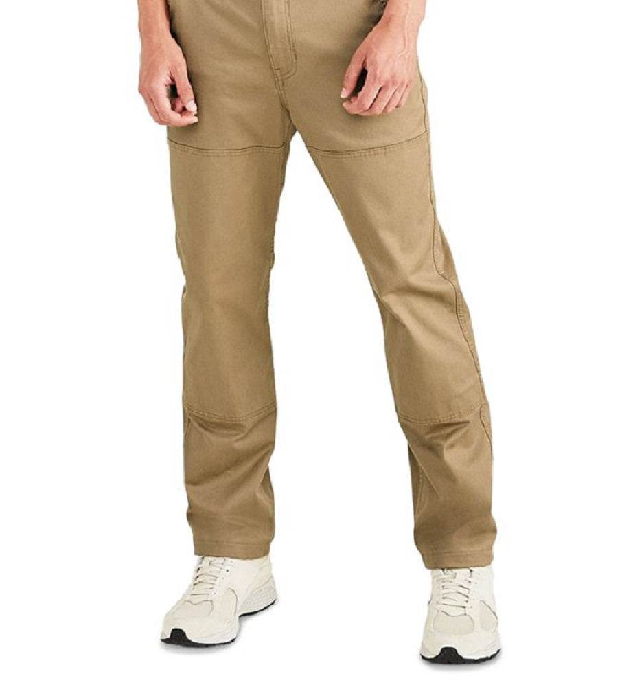 Dockers Men's Straight Fit Smart 360 Tech Stretch Utility Pants Brown Size 38X32