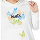Levi's Women's Graphic Standard Hoodie White Size 3X