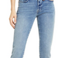 FRAME Le Garcon Ankle Slim Boyfriend Jeans in Jadite Size 30