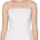 Frame Strappy Cutout Tank In Blanc Size Medium