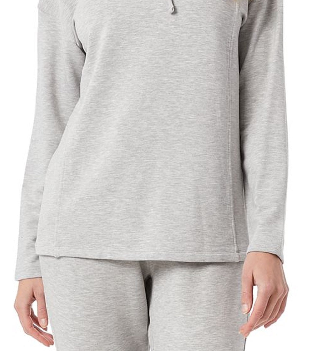 32 Degrees Women's Cowl Neck Sweatshirt Gray
