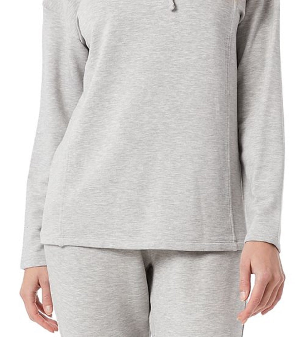 32 Degrees Women's Cowl Neck Sweatshirt Gray
