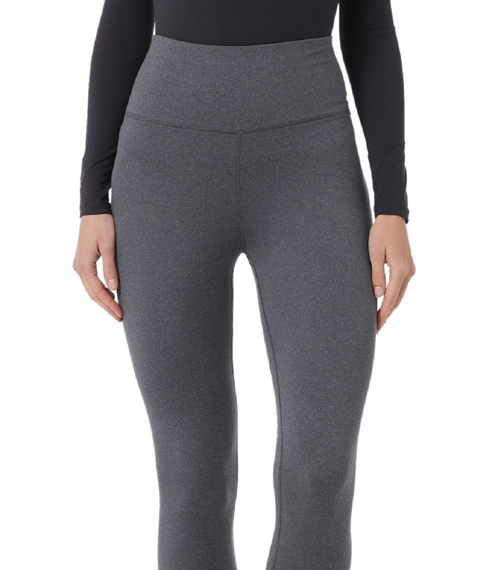 32 Degrees Women's Stretch Heather High Waist Leggings Gray Size Medium