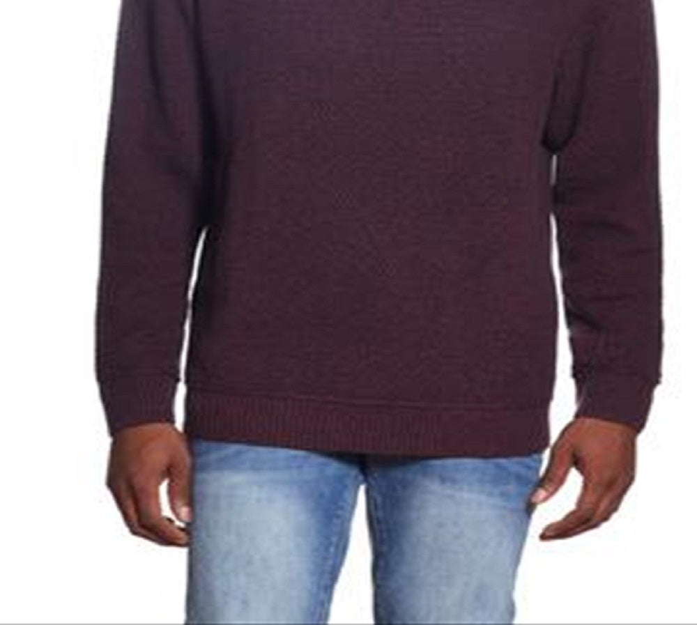 Weatherproof Vintage Men's Marl Crew Sweater Red Size Medium