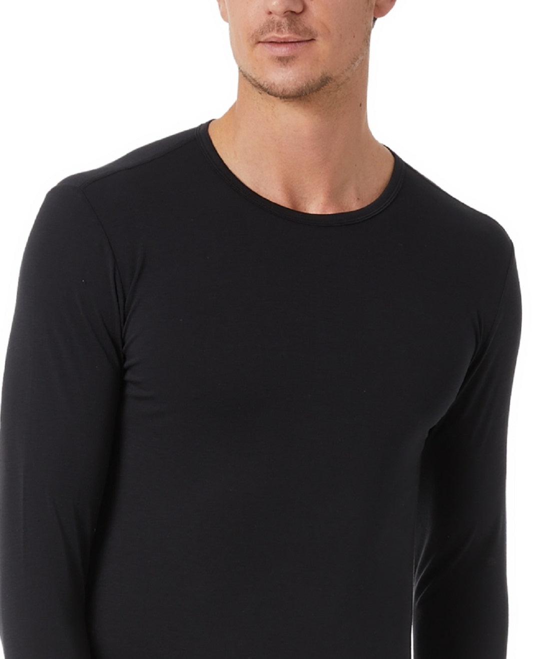 32 Degrees Men's Heat Crewneck Shirt Black Size Medium