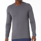 32 Degrees Men's Top Notch Long Sleeve Base Sleep Shirt Gray Size Large