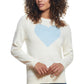 Weatherproof Vintage Women's Heart Sweater White Size X-Small