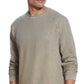 Weatherproof Vintage Men's Stonewash Textured Sweater Brown Size Medium
