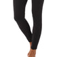 32 Degrees Women's Basic Pull On Full Length High Rise Leggings Black