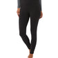 32 Degrees Women's Basic Pull On Full Length High Rise Leggings Black