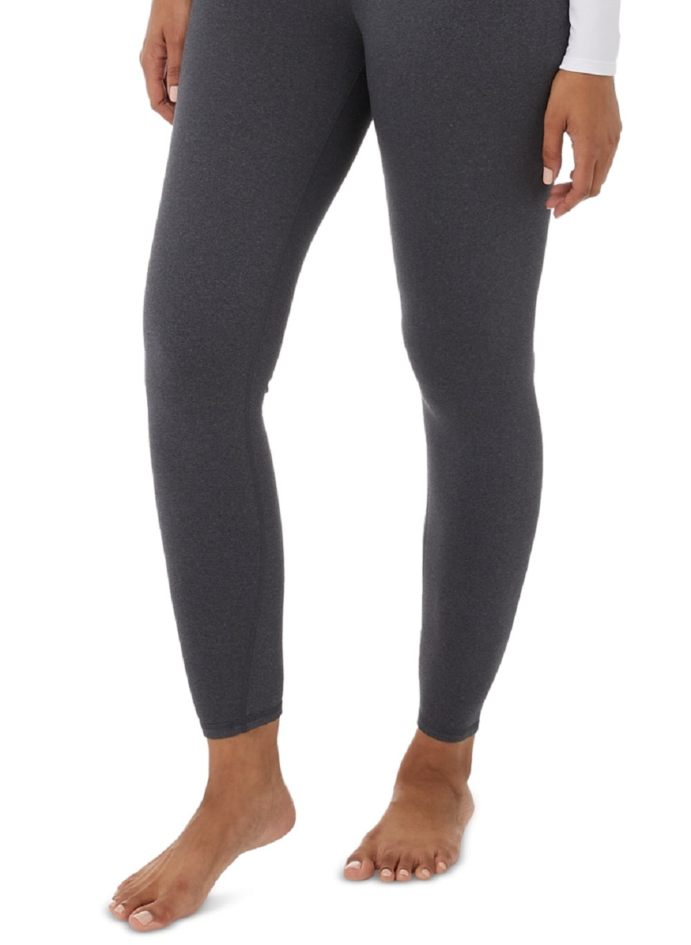 32 Degrees Women's Fleece Lined Full Length Pull On Leggings Black Size X-Large