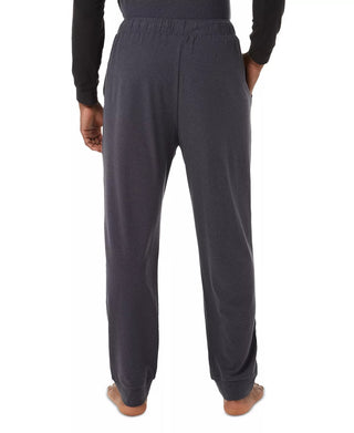 32 Degrees Men's Plush Heat Pajama Pants Black Size Large
