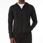 32 Degrees Men's Quick Dry Stretch Hooded Full Zip Sleep Jacket Black Size Small