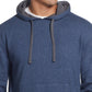 Weatherproof Vintage Men's Long Sleeved Waffle Hoodie Blue Size Medium
