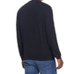 Weatherproof Vintage Men's Cotton Cashmere V Neck Sweater Black Size Large