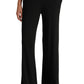 Ralph Lauren Women's Thermal Pocketed Tie Drawstring Lounge Pants Black Size Medium