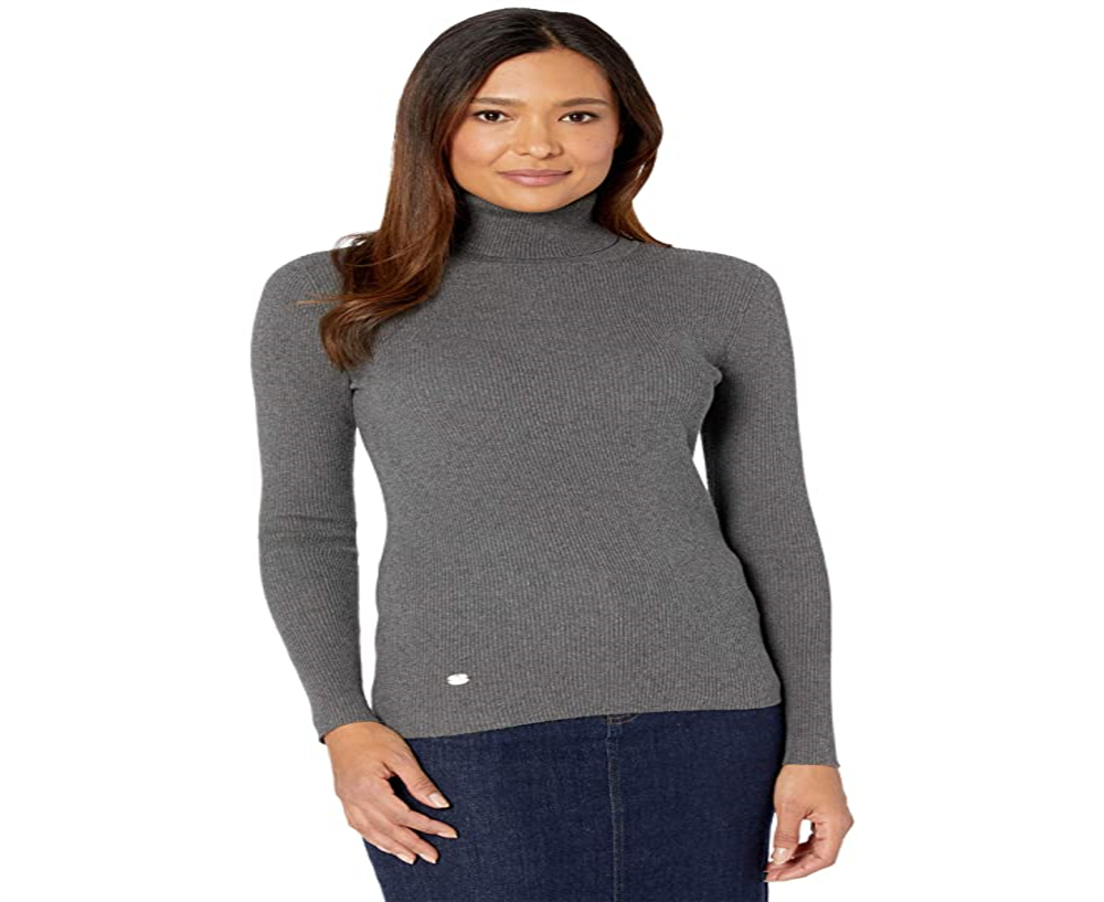 Ralph Lauren Women's Turtleneck Sweater Gray Size Medium