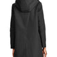 Ralph Lauren Women's Balmacaan Hooded Raincoat Black Size Petite X-Small