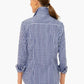 Ralph Lauren Women's Easy Care Gingham Cotton Shirt Blue Size Large