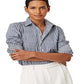 Ralph Lauren Women's Easy Care Gingham Cotton Shirt Blue Size X-Large