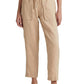Ralph Lauren Women's Linen Ankle Pants Brown Size 14