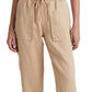 Ralph Lauren Women's Linen Ankle Pants Brown Size 14