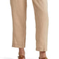 Ralph Lauren Women's Linen Ankle Pants Brown Size 14