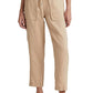 Ralph Lauren Women's Linen Ankle Pants Brown Size 8