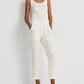 Ralph Lauren Women's Linen Ankle Pants White Size 10