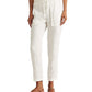 Ralph Lauren Women's Linen Ankle Pants White Size 8