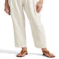 Ralph Lauren Men's Pleated Twill Ankle Pants White Size 12