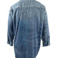 Lauren Ralph Lauren Women's Plus Paint Splatter Print Shirt Blue Size 3X