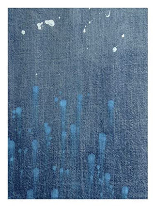 Lauren Ralph Lauren Women's Plus Paint Splatter Print Shirt Blue Size 3X